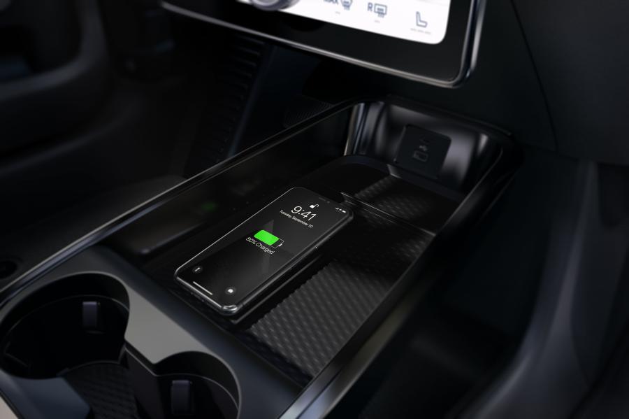 Детали интерьера Ford Mustang Mach-E X 2020 года  (EU) (фото 5 из 67)